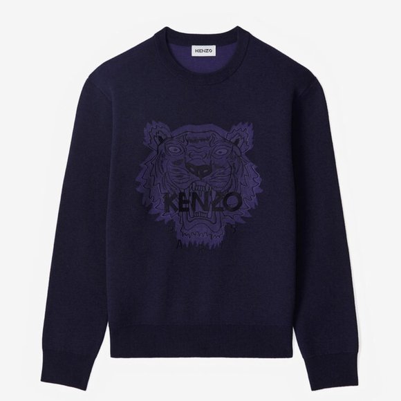 Icon Tiger Head-embroidered Jumper from Kenzo - Picture 9 of 9